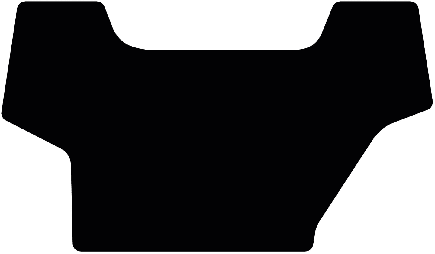 Fußmatte Velours schwarz, für Valtra Traktor A 61, ab Bj. 01.18