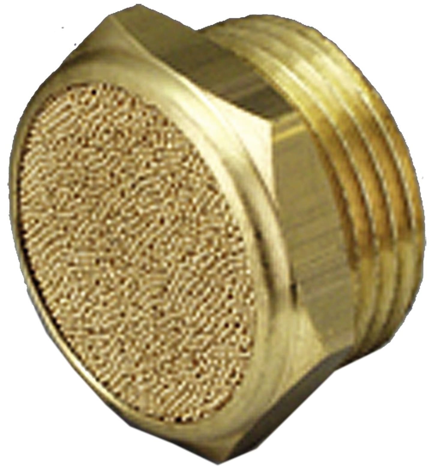 Entlüftungsfilter, G 1/2" AG, Messing; Sinterbronze
