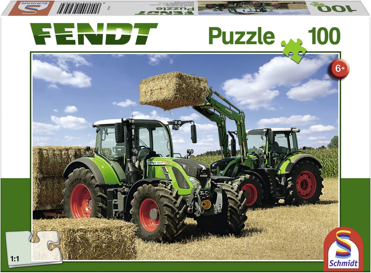 Fendt Puzzle "Fendt 724 und 716 Vario", 100 Teile, X991017198000