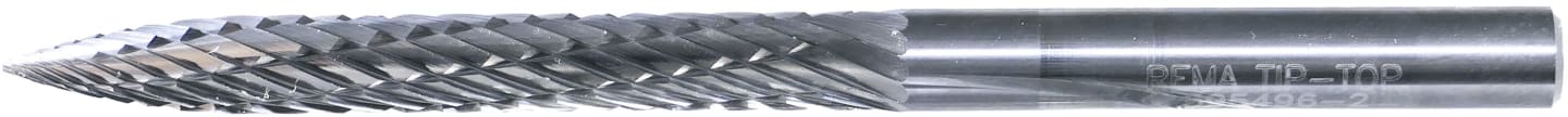 Tip Top Hartmetallfräser spitz, 6 x 90 mm, für Reparaturkörper "Minicombi A 6"
