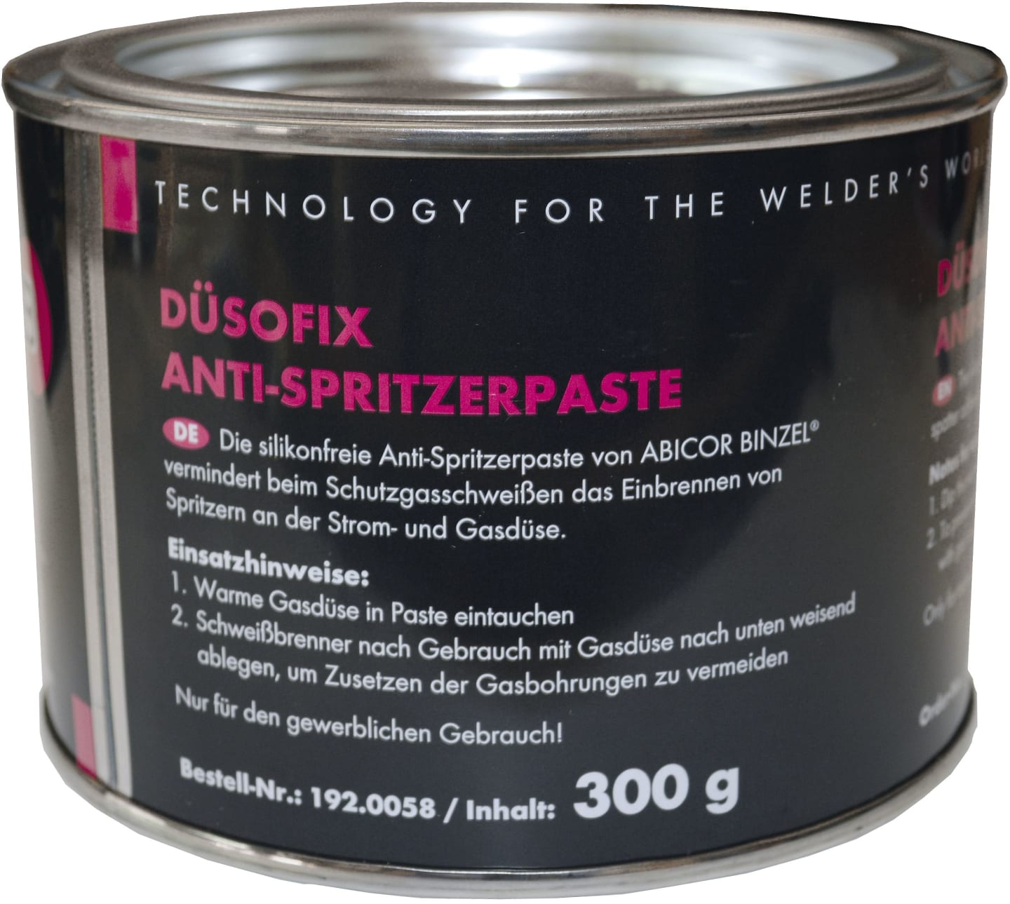 Antispritzerpaste "Düsofix", 300 g