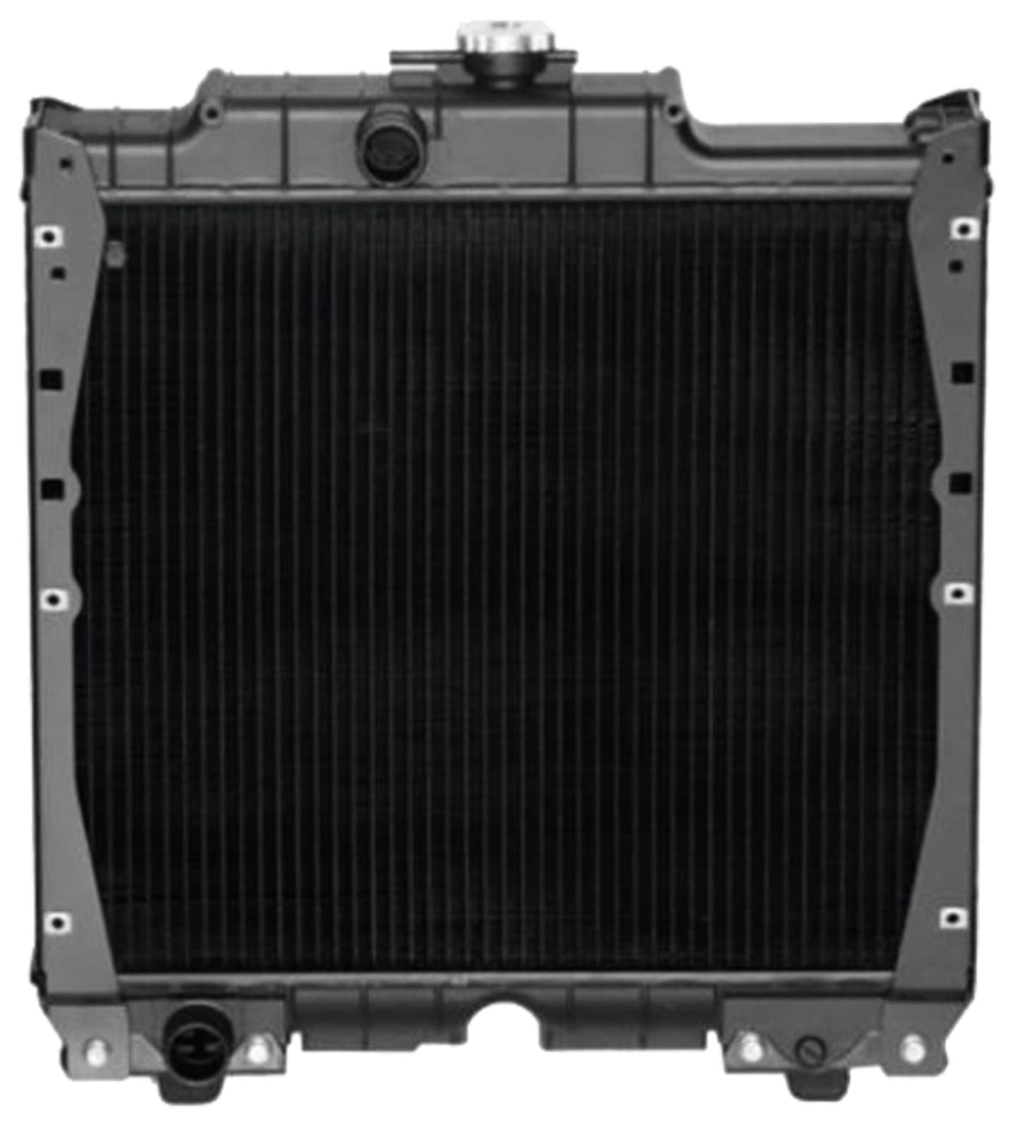 Wasserkühler für Traktor Fiat L 75–95; Traktor Ford New Holland 5635–7635, TL 70–90, TK 90A, 100A, 440215N
