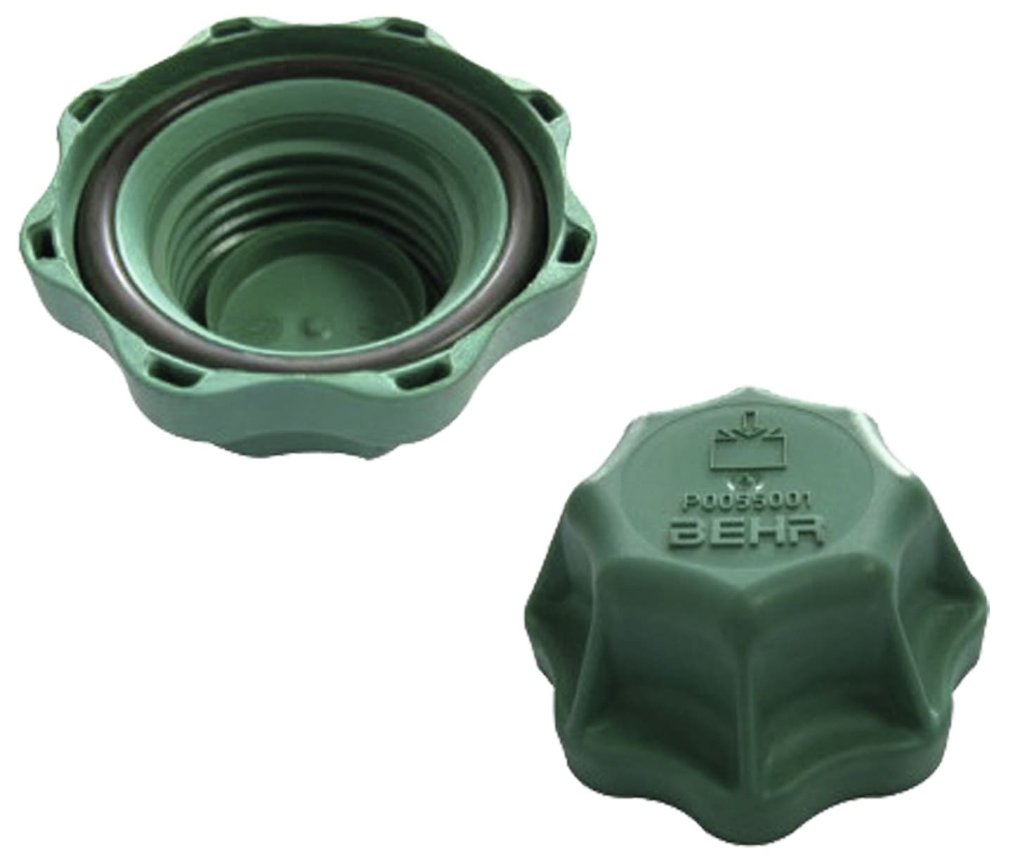 Kühlerdeckel 65 x 77 mm, für Traktor John Deere 6000, 6010, 6020, 7000, 9000, 9020