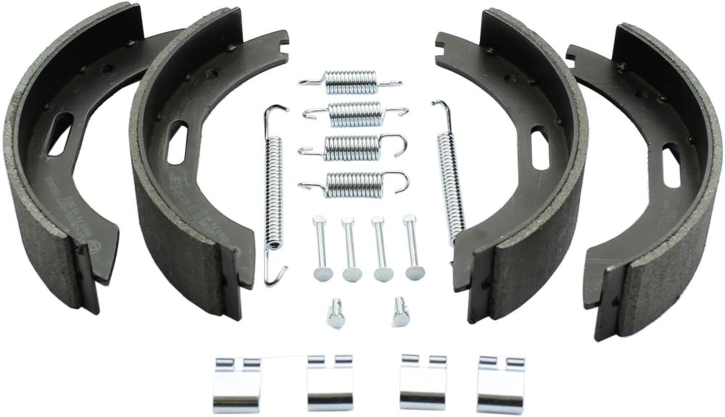 Bremsbackensatz 200 x 50 mm für Radbremse BPW S2005-7 RASK mit Rückfahrautomatik