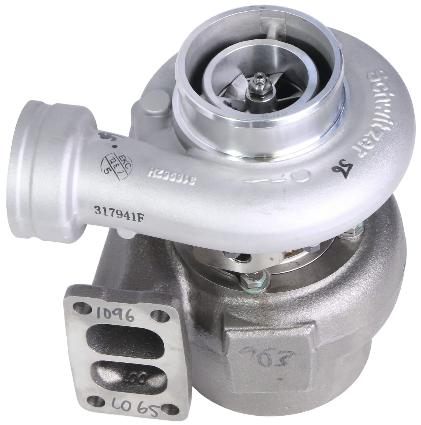BTS BorgWarner Turbolader für Deutz-Fahr Agrotron 105, 108, 110, 118, 130, 150