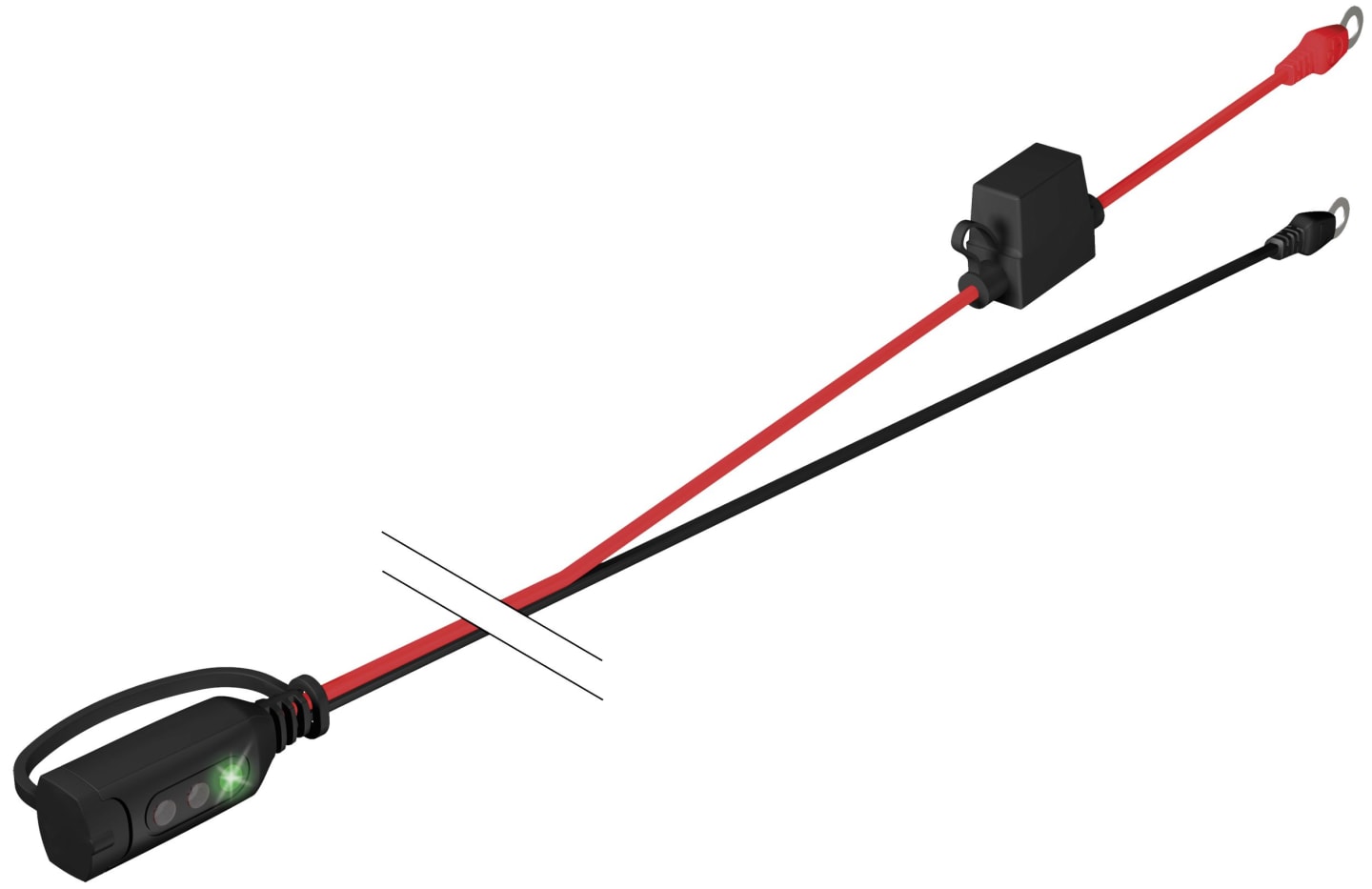 CTEK™ Ladezustandsanzeige "Ladeampel" mit Ringkabelschuhen 8,4 mm Länge Kabel 550 mm, 56-382