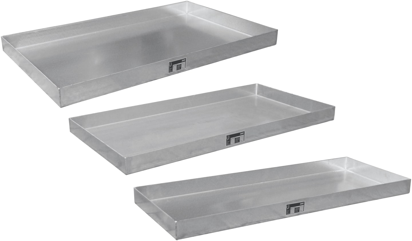 BAUER® SÜDLOHN Auffangwanne "KGW" für Kleingebinde, Stahlblech/Edelstahl