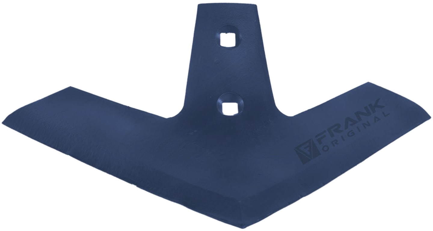 Frank Gänsefußschar 450 x 8 mm für Köckerling