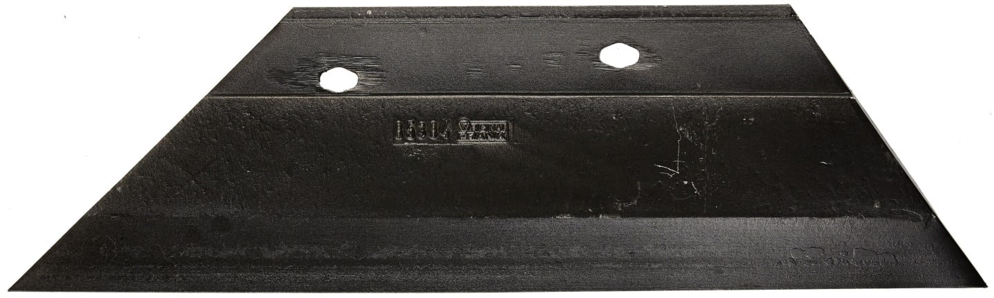 Frank Schar-Hinterteil links/rechts für Pflug Oeverum, Fiskars, 85 382/85 384, geschmiedete Ware, Stahl gehärtet