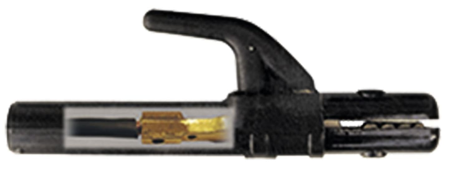 Elektrodenhalter schwarz, aus Hartplastik