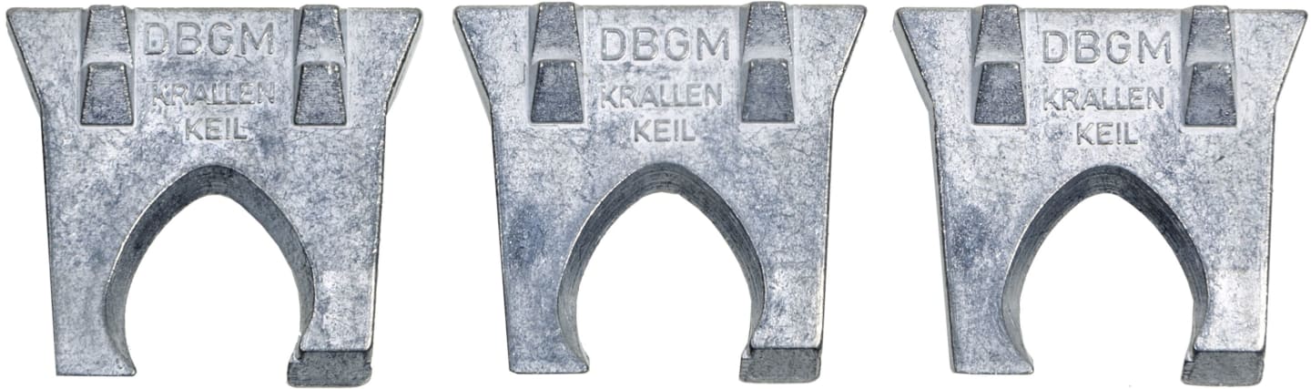 Krallenkeil für Stiele