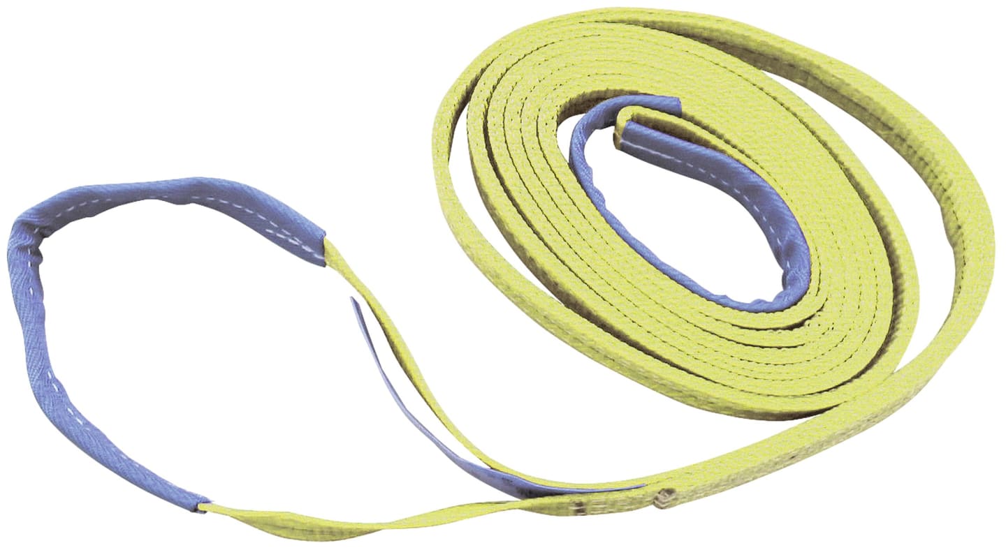 KERBL Hebeband gelb 90 mm/4 m 2-lagig, 37634