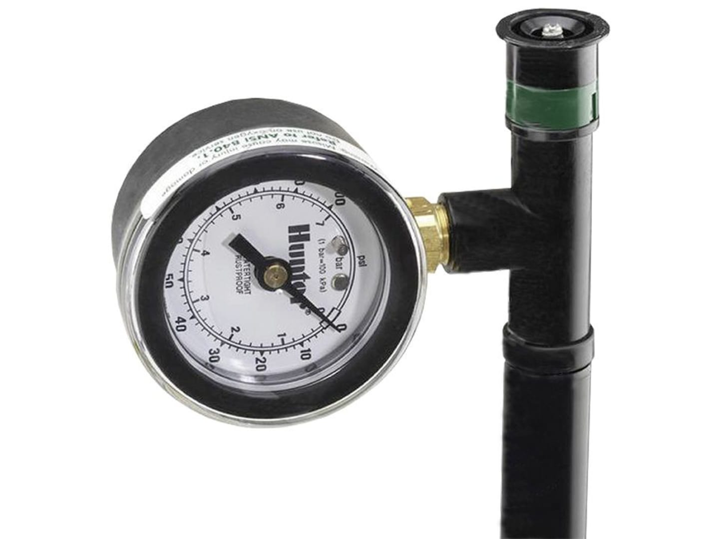 Hunter® Manometer für alle Düsengehäuse mit Außengewinde einschließlich Manometer, RP-MPADAPTER