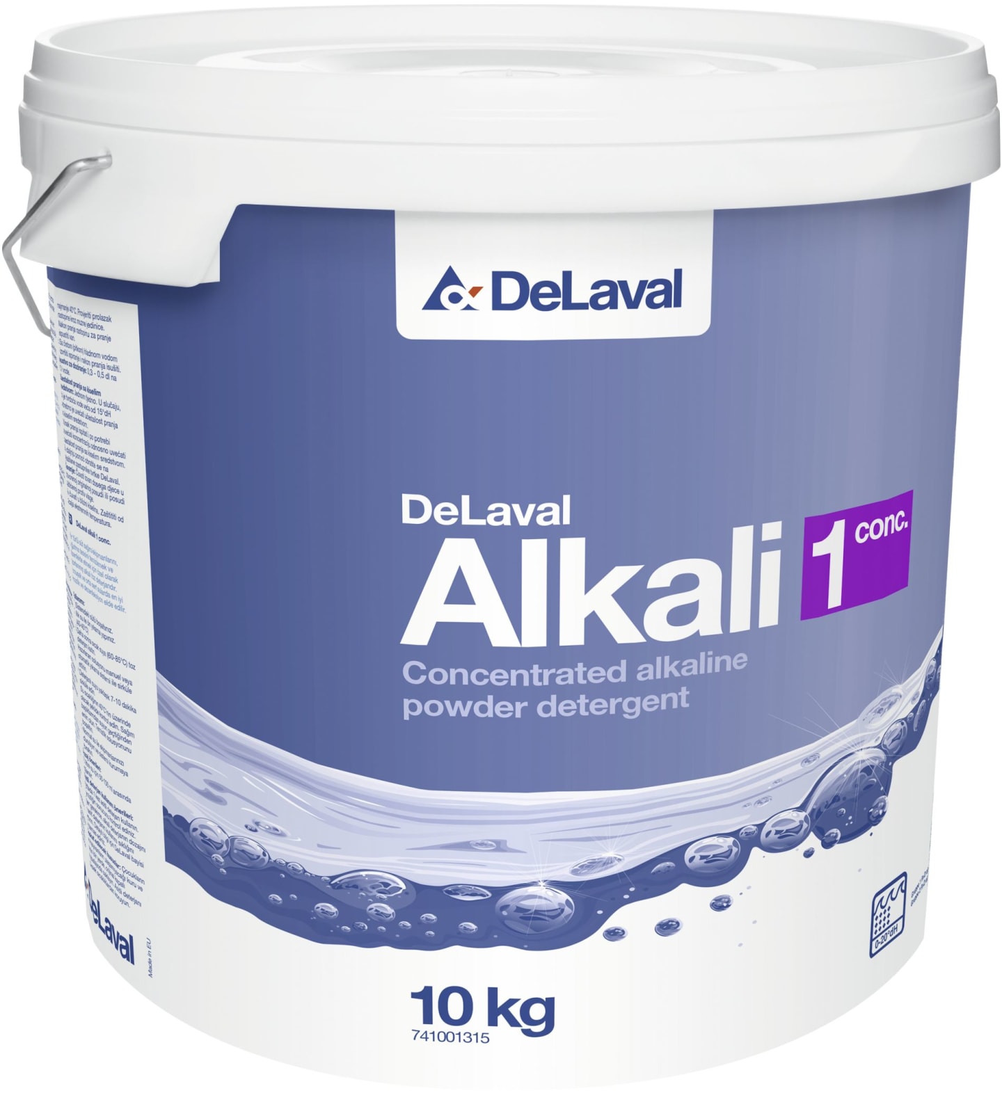 DeLaval Melkmaschinenreiniger "Alkali 1 conc" 10 kg alkalisch, Pulver, 741001315