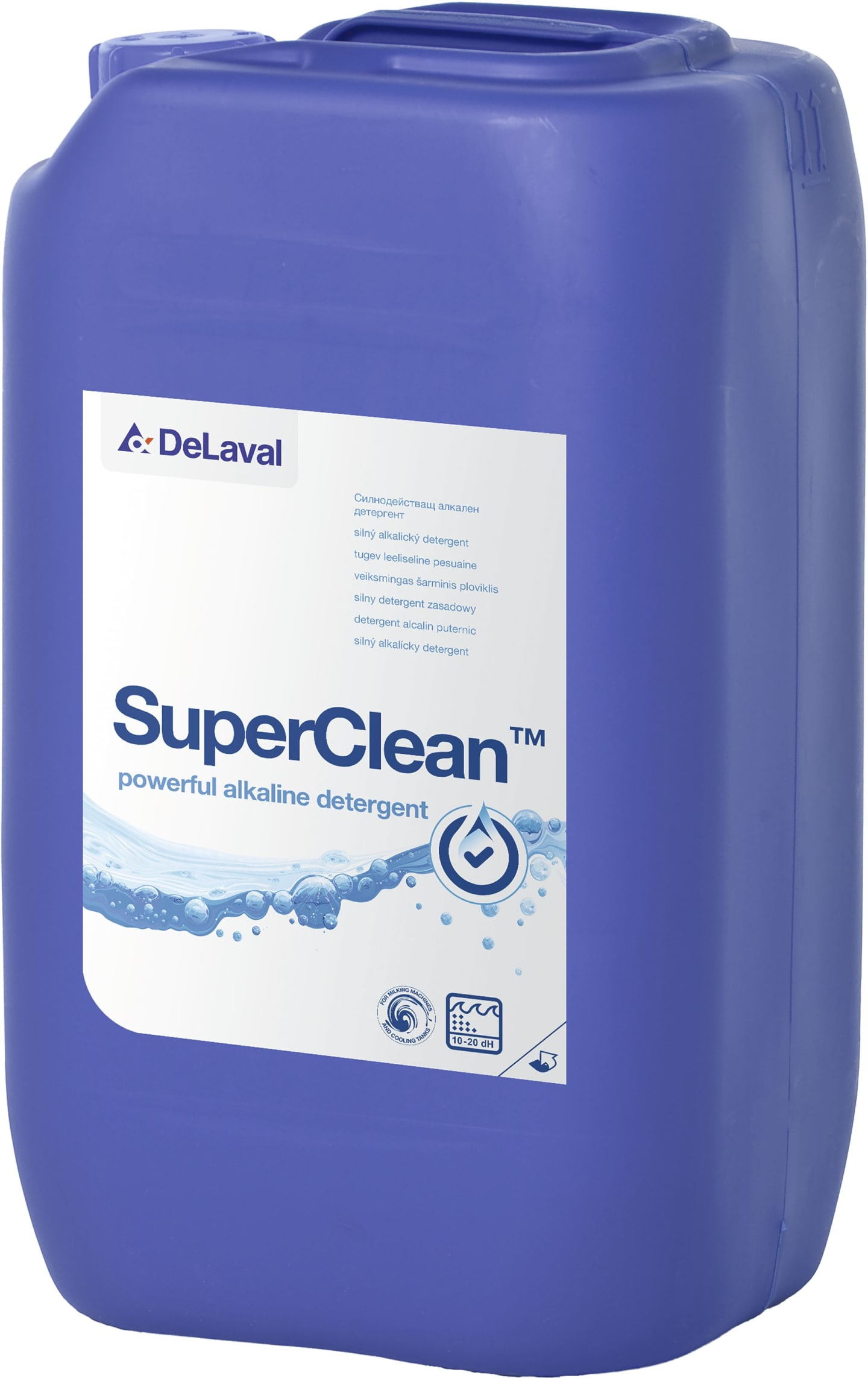 DeLaval Melkmaschinenreiniger "Super Clean" 25 l alkalisch, flüssig, chlorhaltig, 741007066