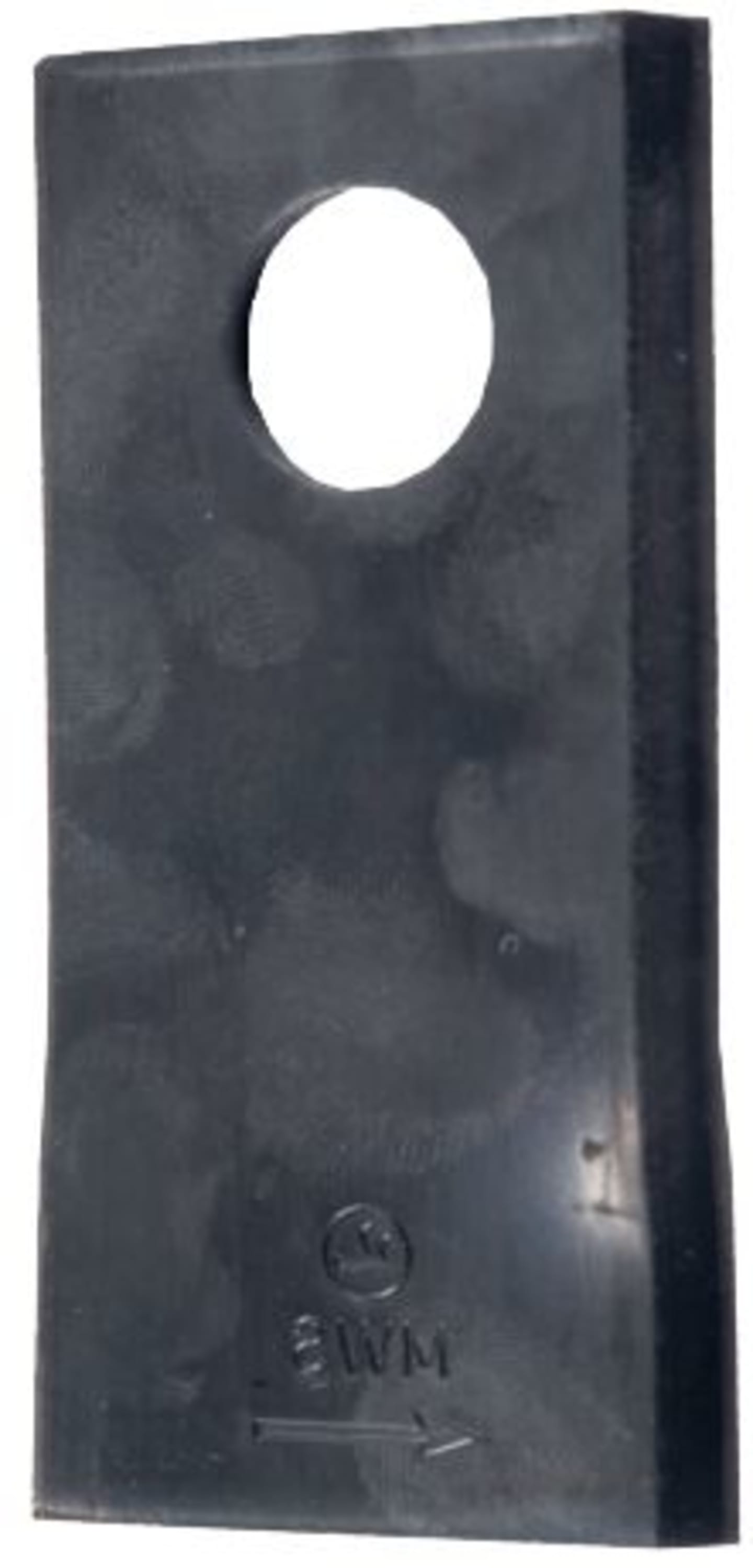 MWS Kreiselmäherklinge 112 x 48 x 4 mm links, gedreht, für Mähwerk Krone, 60-0112-61-01-7