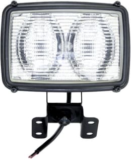 Technische Zeichnung: Hella® Arbeitsscheinwerfer Double-Beam FF, 12 – 24 V, für flood – großflächige, nahe Ausleuchtung