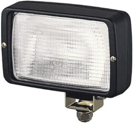 Technische Zeichnung: Hella® Arbeitsscheinwerfer Picador 8522 FF, 12 – 24 V, für flood – großflächige, nahe Ausleuchtung