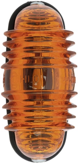 Produktbild: Hella® Blinkleuchte oval mit orangefarbener Lichtscheibe, 83 x 40 x 41 mm
