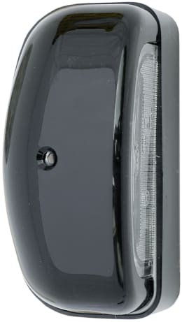 Produktbild: Hella® Kennzeichenleuchte hinten links/rechts, C5W, schwarz, oval, 105 x 55 x 63 mm, Sockel SV 8,5-8