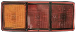 Produktbild: Hella® Schlussleuchte links/rechts 344 x 147 x 72 mm, Schluss-, Brems-, Blinklicht