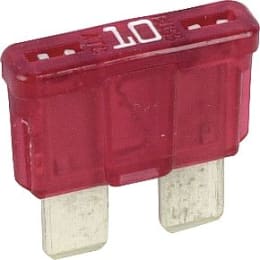 Produktbild: Herth + Buss Flachstecksicherung ATO Standard, 32 V, 10 A, rot, 50 295 410