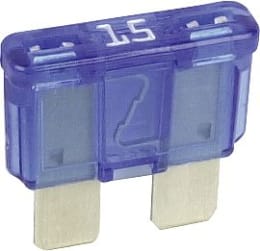 Produktbild: Herth + Buss Flachstecksicherung ATO Standard, 32 V, 15 A, hellblau, 50 295 415