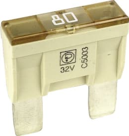 Produktbild: Herth + Buss Flachstecksicherung Maxi, 32 V, 80 A, natur, 50 295 548