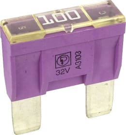 Produktbild: Herth + Buss Flachstecksicherung Maxi, 32 V, 100 A, lila, 50 295 550