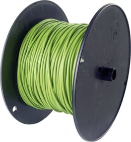 Produktbild: Herth + Buss Elektroleitung FLY, 1 x 1,5 mm², grün, 100 m Spule, 51 274 208/04