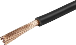 Produktbild: Herth + Buss Elektroleitung FLY, 1 x 6 mm², schwarz, 50 m Dispenser Box, 51 275 111/00