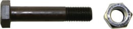 Technische Zeichnung: Industriehof® Sechskantschraube M 12 x 1,25 x 60 - 10.9 mit Sicherungsmutter für Perfect
