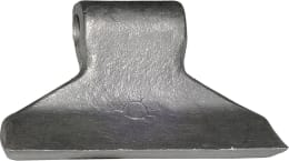 Technische Zeichnung: Industriehof® Hammerschlegel 150 x 60 mm, Ø 20,5 mm, für Mulcher Gestin, Humus, Maschio, Sauerburger