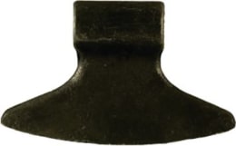 Technische Zeichnung: Industriehof® Hammerschlegel 195 x 74 mm, Ø 20,5 mm, für Mulcher Perfect, Rosatella
