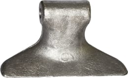 Technische Zeichnung: Industriehof® Hammerschlegel 180 x 70 mm, Ø 16,5 mm, für Mulcher Ferri, Rotoram