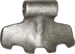 Technische Zeichnung: Industriehof® Hammerschlegel 155 x 70 mm, Ø 16,5 mm, für Mulcher Chabas, Fischer, HMF Frei, Pegoraro