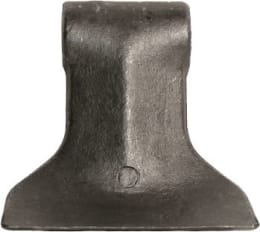 Technische Zeichnung: Industriehof® Hammerschlegel 130 x 69 mm, Ø 20,5 mm, für Mulcher Mulcher: Sauerburger