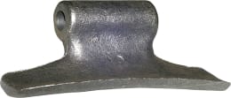 Technische Zeichnung: Industriehof® Hammerschlegel 206 x 86 mm, Ø 20,5 mm, für Mulcher Herder, Schanzlin, Schots, Willibald