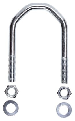 Set: Suevia Halter Mod. 177 Abstand Bohrungen 76 mm, für Tränkebecken, Adapterplatte, Rohre mit max. 2