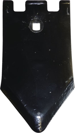 Technische Zeichnung: Industriehof® Scharspitze 220 x 120 x 10 mm, für Kerner