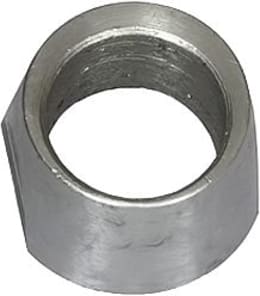 Technische Zeichnung: Industriehof® Exzentrische Buchse Ø 30 mm, Bohrung 22 mm, Höhe 19 mm für Frontlader, Silozinken