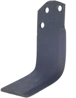 Technische Zeichnung: Industriehof® Fräsmesser links/rechts 170 x 95 x 6 mm, Bohrung 10,5 mm, für Agria