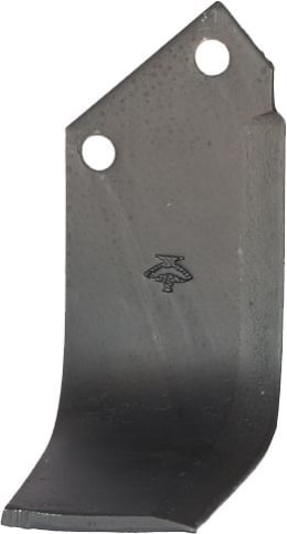 Technische Zeichnung: Industriehof® Fräsmesser links/rechts 180 x 132 x 7 mm, Bohrung 13 mm, für Agricom, Howard