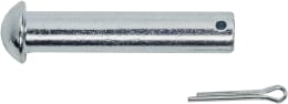 Produktbild: Bordwandscharnier, B x L: 43 x 158 mm, Bohrung 16 mm, für Schiebebock und Scharnierlager