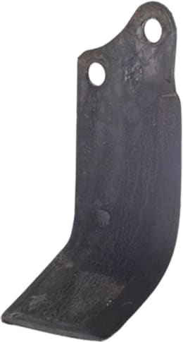 Technische Zeichnung: Industriehof® Fräsmesser links/rechts 155 x 60 x 5 mm, Bohrung 10,5 mm, für Agria