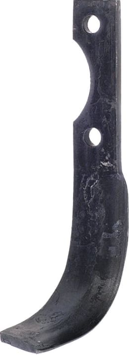 Technische Zeichnung: Industriehof® Fräsmesser links/rechts 165 x 25 x 6 mm, Bohrung 9 mm, für B.C.S. Grillo, Iseki, S.E.P.