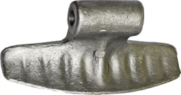 Technische Zeichnung: Industriehof® Hammerschlegel 185 x 70 mm, Ø 16,5 mm, für Mulcher Aedes, Agricom, Cabe, Chabas
