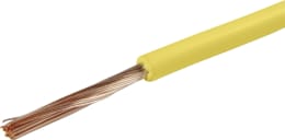Produktbild: Herth + Buss Elektroleitung FLY, 1 x 2,5 mm², gelb, 50 m Dispenser Box, 51 275 109/02
