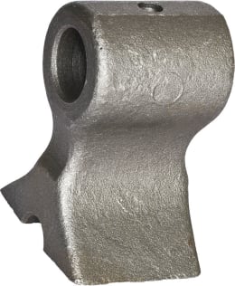 Technische Zeichnung: Industriehof® Hammerschlegel 78 x 78 mm, Ø 35 mm, für Mulcher Seppi
