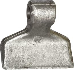 Technische Zeichnung: Industriehof® Hammerschlegel 118 x 40 mm, Ø 20 mm, für Mulcher Agricom, Cabe, Maschio, Zappator